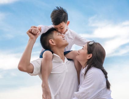 Family protected by financial solutions from The World Changers